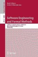 Software Engineering and Formal Methods: 19th International Conference, SEFM 2021, Virtual Event, December 6–10, 2021, Proceedings - cover