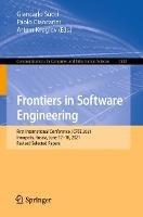 Frontiers in Software Engineering: First International Conference, ICFSE 2021, Innopolis, Russia, June 17–18, 2021, Revised Selected Papers - cover