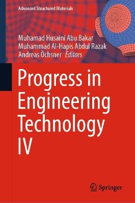 Progress in Engineering Technology IV - cover