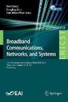 Broadband Communications, Networks, and Systems: 12th EAI International Conference, BROADNETS 2021, Virtual Event, October 28–29, 2021, Proceedings - cover