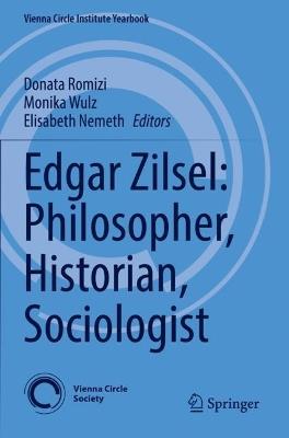 Edgar Zilsel: Philosopher, Historian, Sociologist - cover