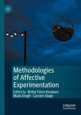 Methodologies of Affective Experimentation - cover
