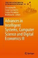 Advances in Intelligent Systems, Computer Science and Digital Economics III - cover