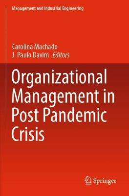 Organizational Management in Post Pandemic Crisis - cover