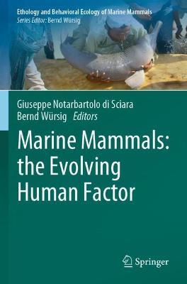 Marine Mammals: the Evolving Human Factor - cover