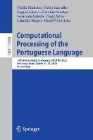 Computational Processing of the Portuguese Language: 15th International Conference, PROPOR 2022, Fortaleza, Brazil, March 21–23, 2022, Proceedings - cover