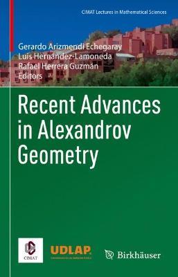 Recent Advances in Alexandrov Geometry - cover