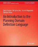 An Introduction to the Planning Domain Definition Language - Patrik Haslum,Nir Lipovetzky,Daniele Magazzeni - cover