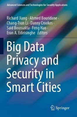Big Data Privacy and Security in Smart Cities - cover