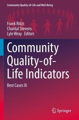 Community Quality-of-Life Indicators: Best Cases IX - cover