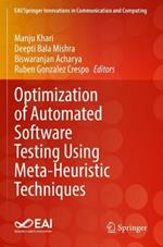 Optimization of Automated Software Testing Using Meta-Heuristic Techniques