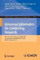 Advanced Informatics for Computing Research: 5th International Conference, ICAICR 2021, Gurugram, India, December 18–19, 2021, Revised Selected Papers - cover