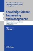 Knowledge Science, Engineering and Management: 15th International Conference, KSEM 2022, Singapore, August 6–8, 2022, Proceedings, Part II - cover