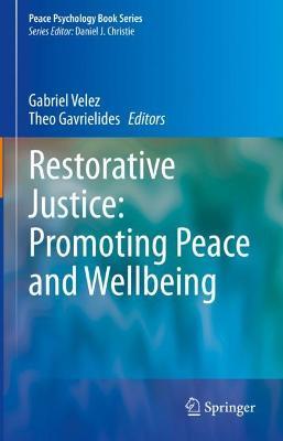 Restorative Justice: Promoting Peace and Wellbeing - cover