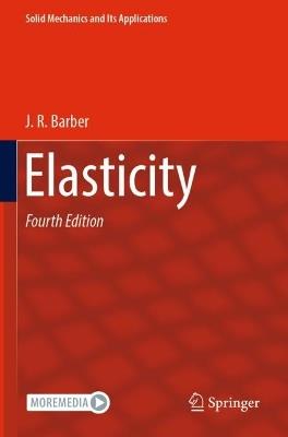 Elasticity - J. R. Barber - cover