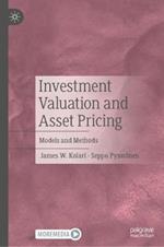 Investment Valuation and Asset Pricing: Models and Methods