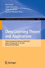 Deep Learning Theory and Applications: Third International Conference, DeLTA 2022, Lisbon, Portugal, July 12–14, 2022, Revised Selected Papers