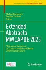Extended Abstracts MWCAPDE 2023