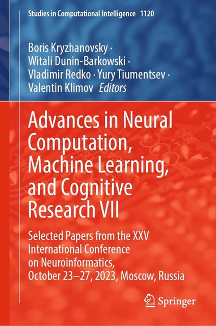 Advances in Neural Computation, Machine Learning, and Cognitive Research VII