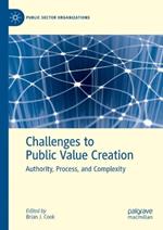 Challenges to Public Value Creation: Authority, Process, and Complexity