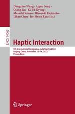 Haptic Interaction: 5th International Conference, AsiaHaptics 2022, Beijing, China, November 12–14, 2022, Proceedings