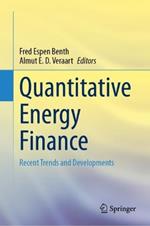 Quantitative Energy Finance: Recent Trends and Developments