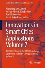 Innovations in Smart Cities Applications Volume 7: The Proceedings of the 8th International Conference on Smart City Applications, Volume 2