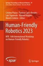 Human-Friendly Robotics 2023