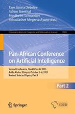 Pan-African Conference on Artificial Intelligence: Second Conference, PanAfriCon AI 2023, Addis Ababa, Ethiopia, October 5–6, 2023, Revised Selected Papers, Part II