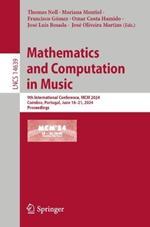 Mathematics and Computation in Music: 9th International Conference, MCM 2024, Coimbra, Portugal, June 18–21, 2024, Proceedings