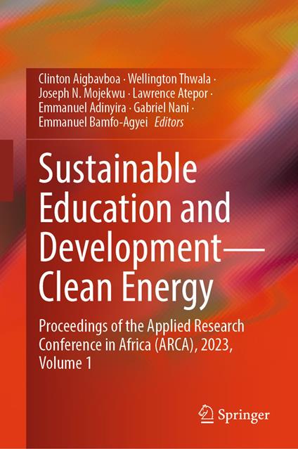Sustainable Education and Development—Clean Energy
