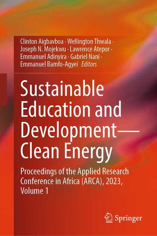 Sustainable Education and Development—Clean Energy