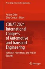 CONAT 2024 International Congress of Automotive and Transport Engineering: Part One: Powertrains and Vehicle Systems
