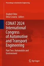 CONAT 2024 International Congress of Automotive and Transport Engineering: Part Two: Automobile and Environment