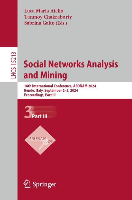 Social Networks Analysis and Mining