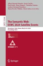 The Semantic Web: ESWC 2024 Satellite Events: Hersonissos, Crete, Greece, May 26–30, 2024, Proceedings, Part I