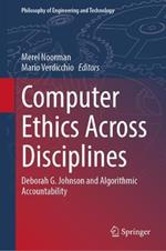 Computer Ethics Across Disciplines: Deborah G. Johnson and Algorithmic Accountability