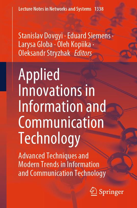 Applied Innovations in Information and Communication Technology