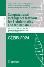 Computational Intelligence Methods for Bioinformatics and Biostatistics