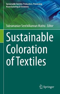 Sustainable Coloration of Textiles - cover
