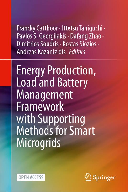 Energy Production, Load and Battery Management Framework with Supporting Methods for Smart Microgrids