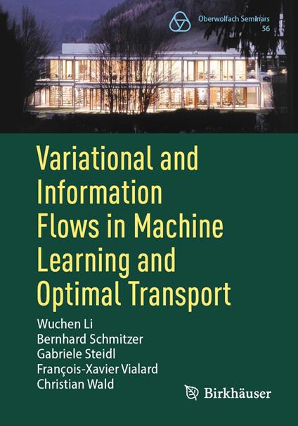 Variational and Information Flows in Machine Learning and Optimal Transport