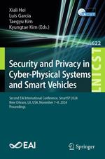 Security and Privacy in Cyber-Physical Systems and Smart Vehicles