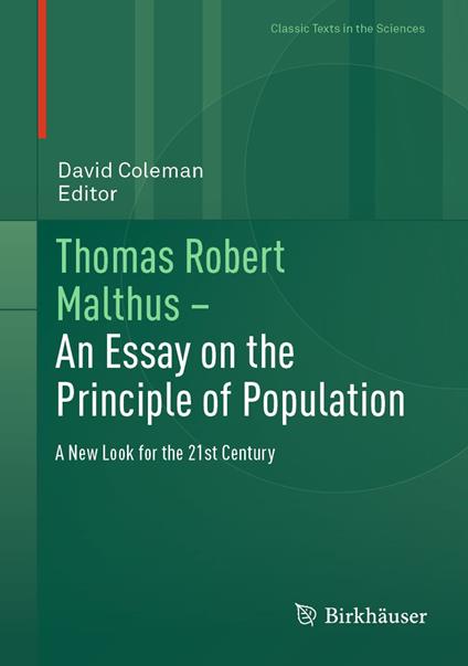 Thomas Robert Malthus – An Essay on the Principle of Population