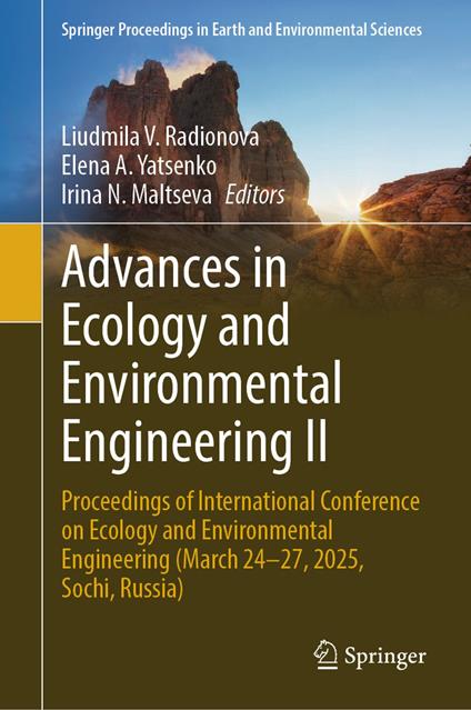 Advances in Ecology and Environmental Engineering II