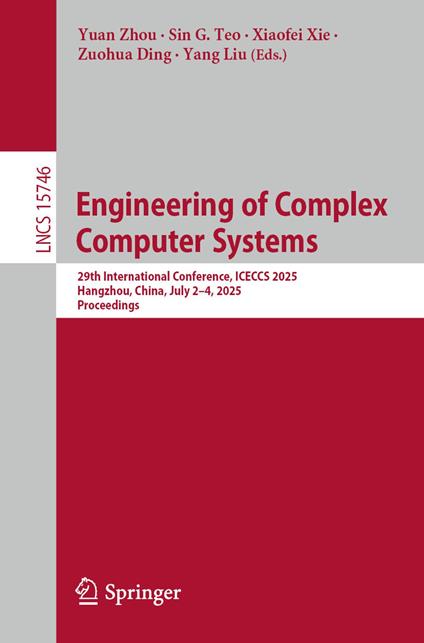 Engineering of Complex Computer Systems