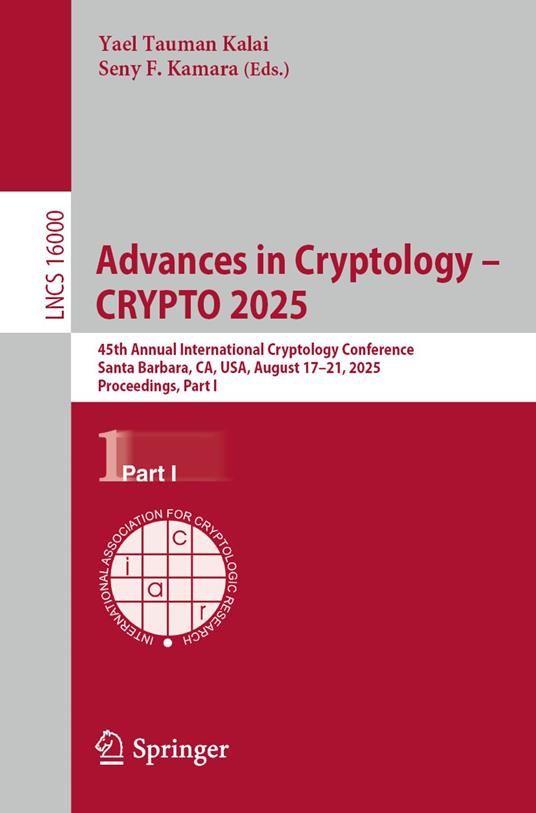 Advances in Cryptology – CRYPTO 2025