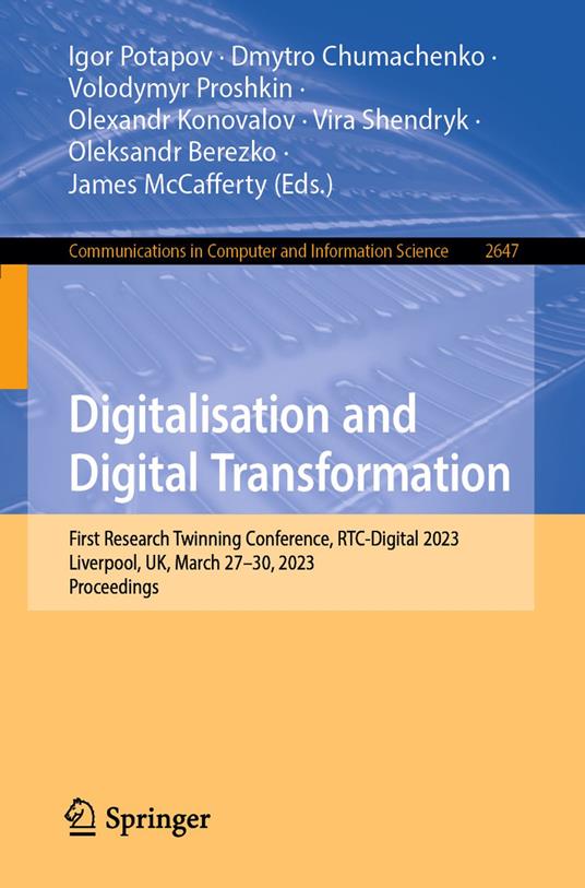 Digitalisation and Digital Transformation