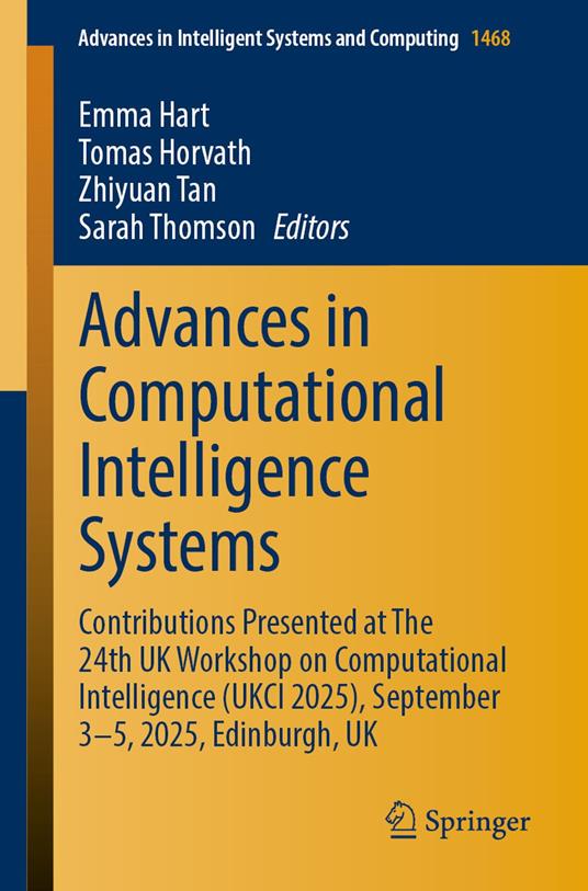 Advances in Computational Intelligence Systems