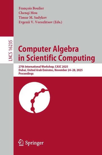 Computer Algebra in Scientific Computing